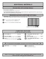 Preview for 5 page of Backyard Products HANDY HOME PRODUCTS MAJESTIC Assembly Manual