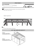 Preview for 39 page of Backyard Products HANDY HOME PRODUCTS MAJESTIC Assembly Manual