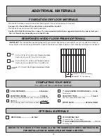 Preview for 5 page of Backyard Products Handy Home Products Marco Princeton Assembly Manual