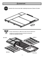 Предварительный просмотр 16 страницы Backyard Products HANDY HOME PRODUCTS MARCO Series Assembly Manual