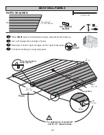 Preview for 22 page of Backyard Products HANDY HOME PRODUCTS MARCO Series Assembly Manual