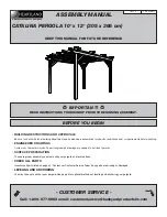 Preview for 3 page of Backyard Products Heartland CATALINA Assembly Manual