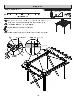 Предварительный просмотр 14 страницы Backyard Products Heartland CATALINA Assembly Manual