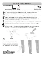 Предварительный просмотр 28 страницы Backyard Products Heartland CATALINA Assembly Manual