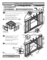 Preview for 38 page of Backyard Products Heartland CLASSIC GENTRY GABLE 12' x 12' Assembly Manual
