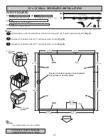 Preview for 39 page of Backyard Products Heartland CLASSIC GENTRY GABLE 12' x 12' Assembly Manual