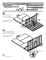 Preview for 40 page of Backyard Products Heartland CLASSIC GENTRY GABLE 12' x 12' Assembly Manual