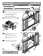 Preview for 44 page of Backyard Products Heartland CLASSIC GENTRY GABLE 12' x 12' Assembly Manual