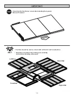 Предварительный просмотр 15 страницы Backyard Products HEARTLAND CORONADO 12x8 Assembly Manual