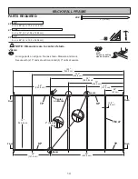 Предварительный просмотр 16 страницы Backyard Products HEARTLAND CORONADO 12x8 Assembly Manual