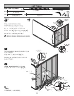 Preview for 26 page of Backyard Products HEARTLAND CORONADO 12x8 Assembly Manual