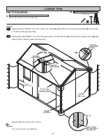 Preview for 43 page of Backyard Products HEARTLAND CORONADO 12x8 Assembly Manual