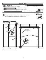 Предварительный просмотр 15 страницы Backyard Products Heartland MANSFIELD GABLE Manual