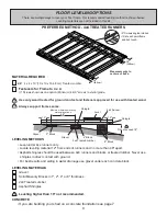 Предварительный просмотр 11 страницы Backyard Products HEARTLAND MIDTOWN 8x10 Assembly Manual