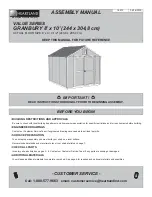 Preview for 3 page of Backyard Products Heartland VALUE Series Assembly Manual