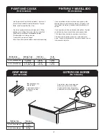 Предварительный просмотр 39 страницы Backyard Products Heritage Series Building Instructions