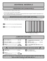 Preview for 5 page of Backyard Products MODERN 12 x 6 Assembly Manual