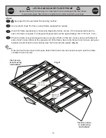 Предварительный просмотр 13 страницы Backyard Products MODERN 12 x 6 Assembly Manual