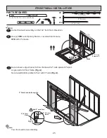 Preview for 27 page of Backyard Products MODERN 12 x 6 Assembly Manual
