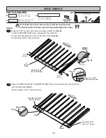 Preview for 37 page of Backyard Products MODERN 12 x 7 Assembly Manual