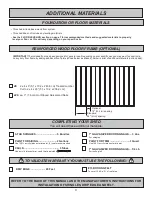 Preview for 5 page of Backyard Products shedmaster GABLE 8' x 12' Assembly Manual