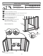 Preview for 27 page of Backyard Products shedmaster GABLE 8' x 12' Assembly Manual