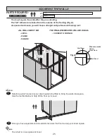 Preview for 27 page of Backyard Products SHEDMASTER HOMESTEAD Assembly Manual