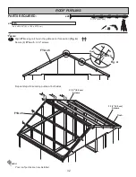 Preview for 34 page of Backyard Products SHEDMASTER HOMESTEAD Assembly Manual