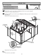 Preview for 35 page of Backyard Products SHEDMASTER HOMESTEAD Assembly Manual