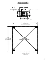 Preview for 7 page of Backyard Products WOOD PAVILION 12' X 12' Assembly Manual