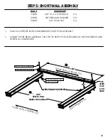 Предварительный просмотр 25 страницы Backyard Products WOOD PAVILION 12' X 12' Assembly Manual