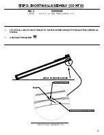 Предварительный просмотр 27 страницы Backyard Products WOOD PAVILION 12' X 12' Assembly Manual