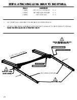 Preview for 28 page of Backyard Products WOOD PAVILION 12' X 12' Assembly Manual