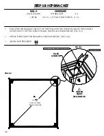 Предварительный просмотр 32 страницы Backyard Products WOOD PAVILION 12' X 12' Assembly Manual