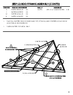 Предварительный просмотр 35 страницы Backyard Products WOOD PAVILION 12' X 12' Assembly Manual