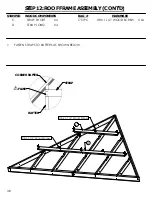 Предварительный просмотр 36 страницы Backyard Products WOOD PAVILION 12' X 12' Assembly Manual