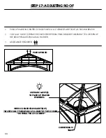 Предварительный просмотр 44 страницы Backyard Products WOOD PAVILION 12' X 12' Assembly Manual