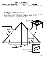 Preview for 49 page of Backyard Products WOOD PAVILION 12' X 12' Assembly Manual