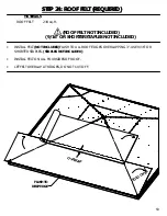 Preview for 53 page of Backyard Products WOOD PAVILION 12' X 12' Assembly Manual