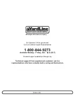 Предварительный просмотр 61 страницы Backyard Products YardLine 4276 Assembly Instructions Manual