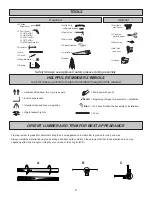 Предварительный просмотр 4 страницы Backyard Products Yardline AUBURN GABLE Manual