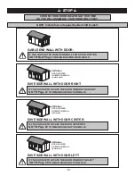 Предварительный просмотр 18 страницы Backyard Products Yardline BELLINGHAM GABLE 10' x 16' Manual