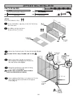 Предварительный просмотр 46 страницы Backyard Products Yardline BELLINGHAM GABLE 10' x 16' Manual