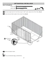 Предварительный просмотр 47 страницы Backyard Products Yardline BELLINGHAM GABLE 10' x 16' Manual