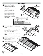 Предварительный просмотр 59 страницы Backyard Products Yardline BELLINGHAM GABLE 10' x 16' Manual