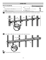 Предварительный просмотр 76 страницы Backyard Products Yardline BELLINGHAM GABLE 10' x 16' Manual