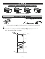 Предварительный просмотр 80 страницы Backyard Products Yardline BELLINGHAM GABLE 10' x 16' Manual