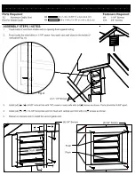 Preview for 46 page of Backyard Products Yardline BRAMPTON 10 x 8 Assembly Manual
