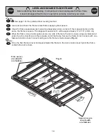 Предварительный просмотр 12 страницы Backyard Products YardLine SOMERFIELD GABLE Manual