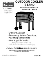 Backyard 1709836 Owner'S Manual preview